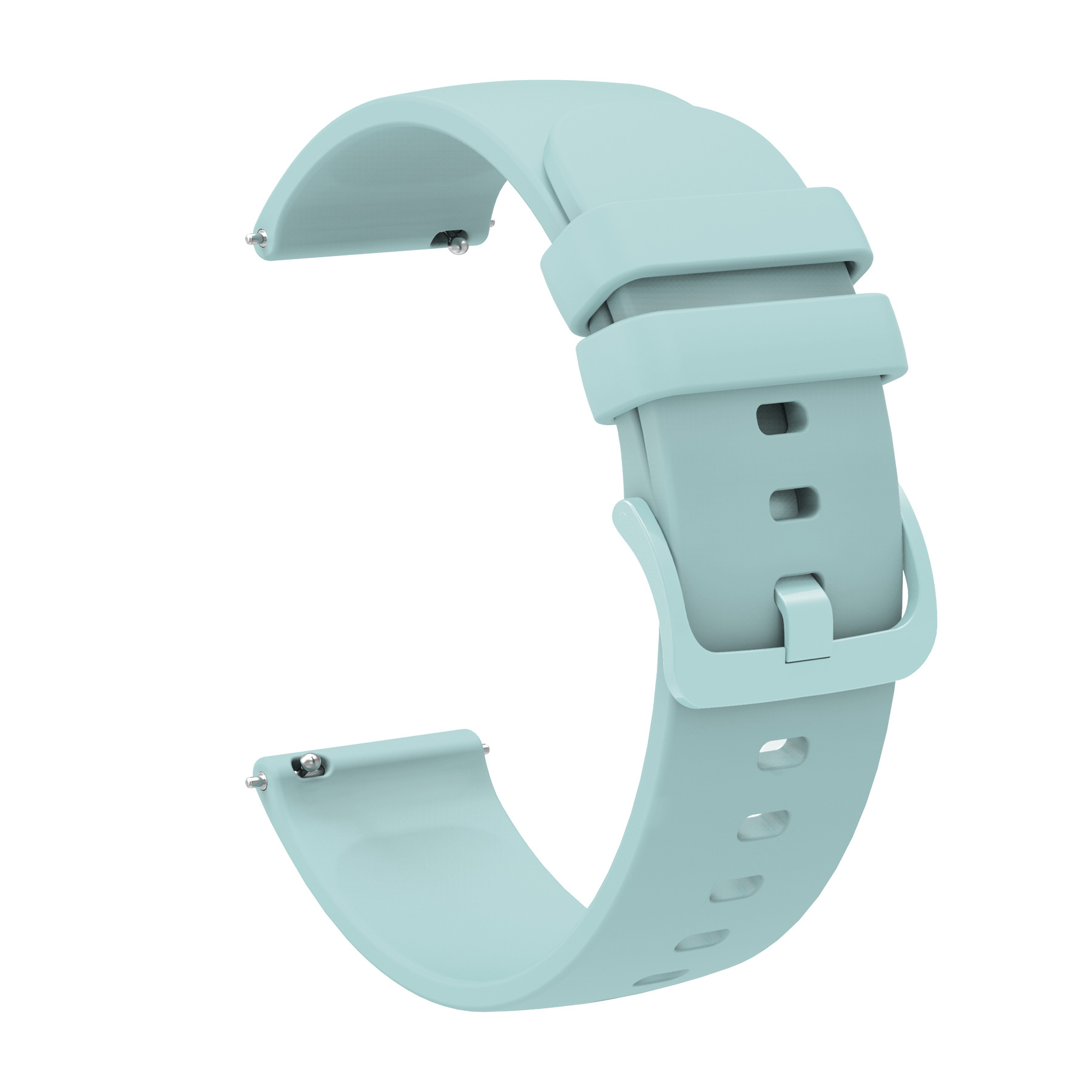 Correa de silicona suave de 22mm para Realme Watch 3 2 S Pro, accesorios para pulsera de reloj inteligente Realme Watch3 Watch2 pro 3pro: Verde negro
