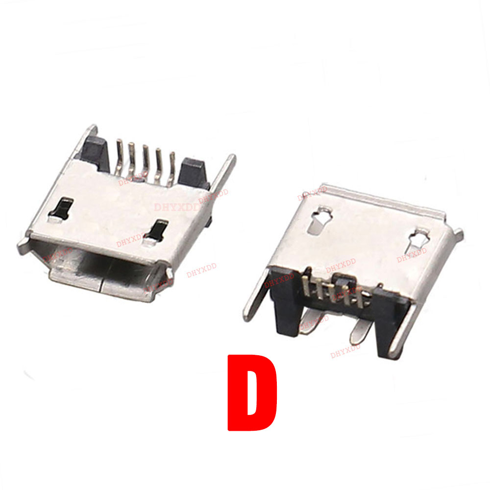 Micro Usb Socket Inline 10X USB 2.0 Charging Socket Micro USB 5Pin Connect... – Grandado