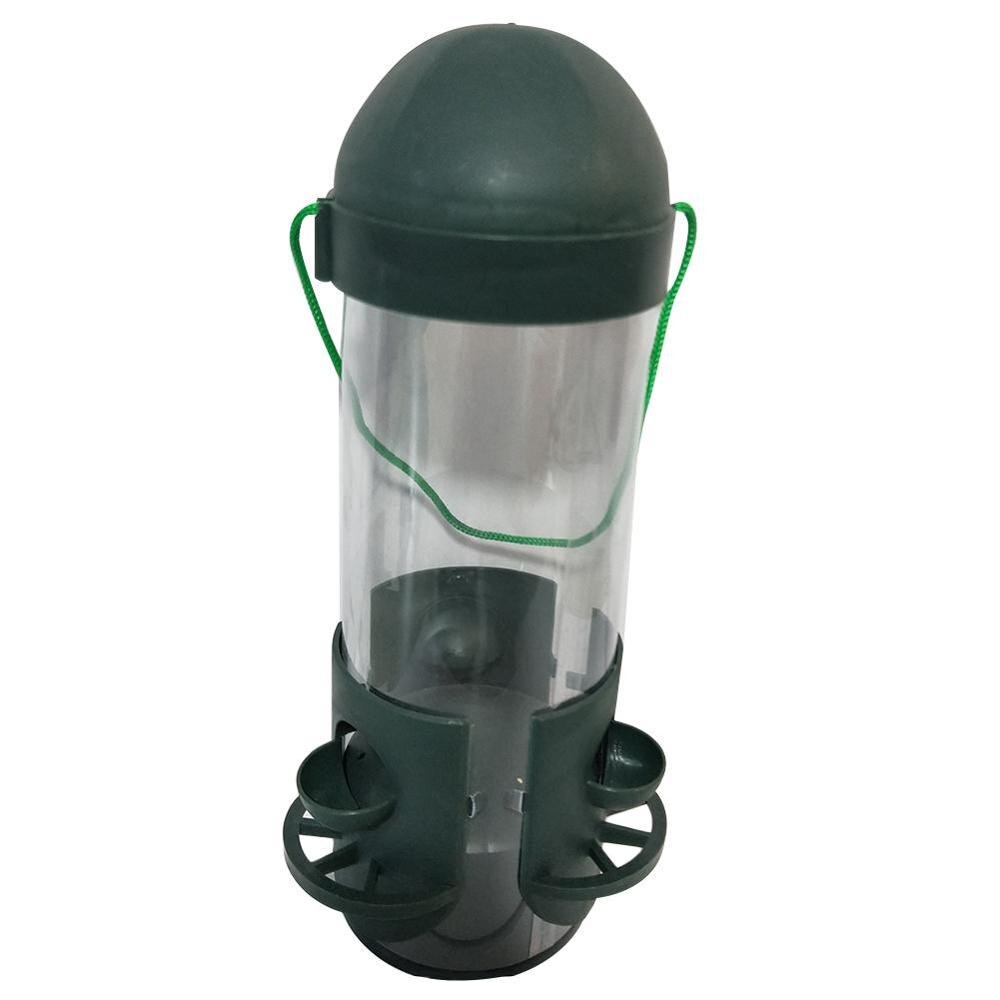 Bird Feeders Feed Station Hanging Garden Birds Food Feeders Outdoor Plastic Pet Feeder Tree Garden Decoration: Default Title