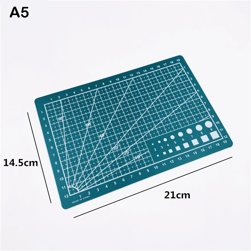 A3 A4 A5 PVC Cutting Mat Workbench Patchwork Cut Pad Sewing Manual DIY Knife Engraving Cutting Board Single Side Underlay: G