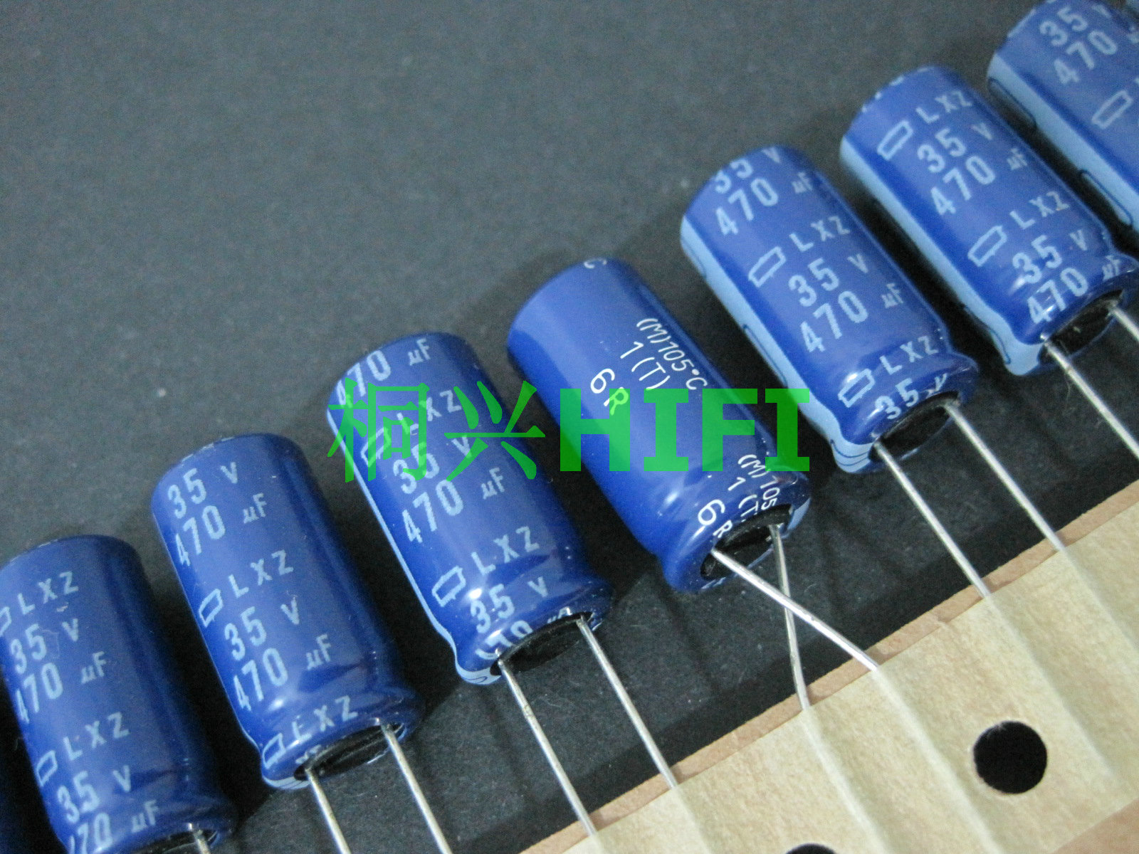100 stk nippon lxz 35 v 470uf 10 x 20mm elektrolytisk kondensator ncc 470uf 35v lxz chemi-con 470uf/35v ultra lav impedans