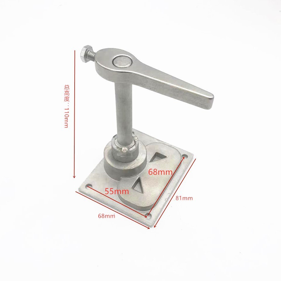 Boat Cam Latch Lift Pull Ring Heavy Locking Lift Handle Duty Large Flush Latch Marine Grade Stainless Steel Fishing