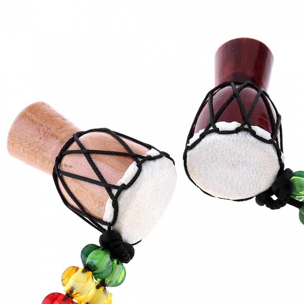 MINI Jambe Drummer For , Djembe Percussion Musical Instrument Necklace African Hand Drum Brand