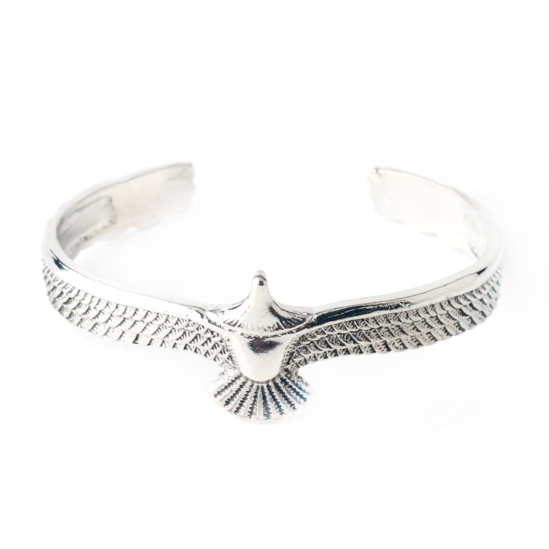 Eagle Mode-sieraden Accessoires Persoonlijkheid Punk Gothic Rvs Armband Paar Hangers Bangles Pulseras Браслеты: E-423