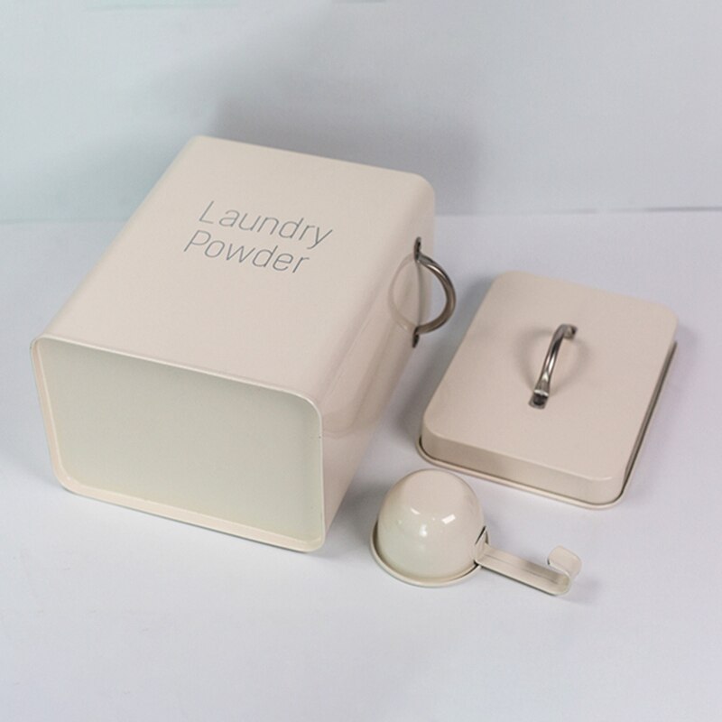 AF88 -Beautiful Powder Laundry Powder Boxes Storage with Scoop