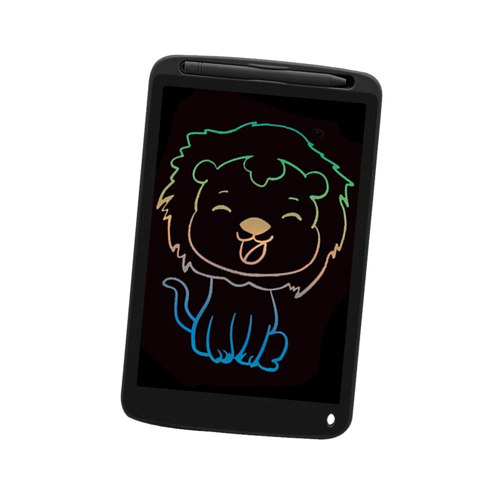 10 Inch Graphics Tablet For Drawing LCD writing Tablet For Kids Board For Notes Board Paintin Light Drawing Padg: black