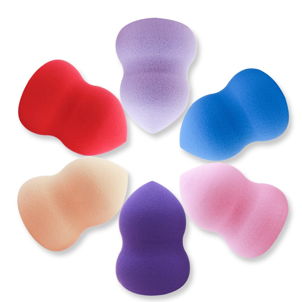 SANIYE de Fundación maquillaje Puff BB crema gota de agua de calabaza Blush saludable de látex suave esponja de corrector esponja de maquillaje