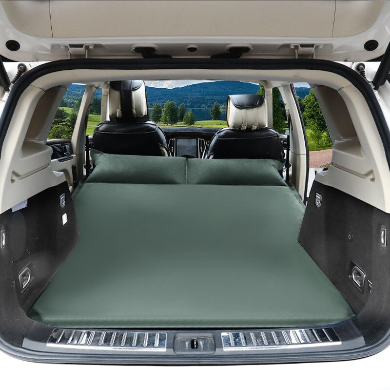 Automatische Aufblasbare Auto Reise Bett SUV Luft Auto Matratze für Zurück Sitz Abdeckung Camping Begleiter PVC Tuch Auf Lagerbier: verrotten