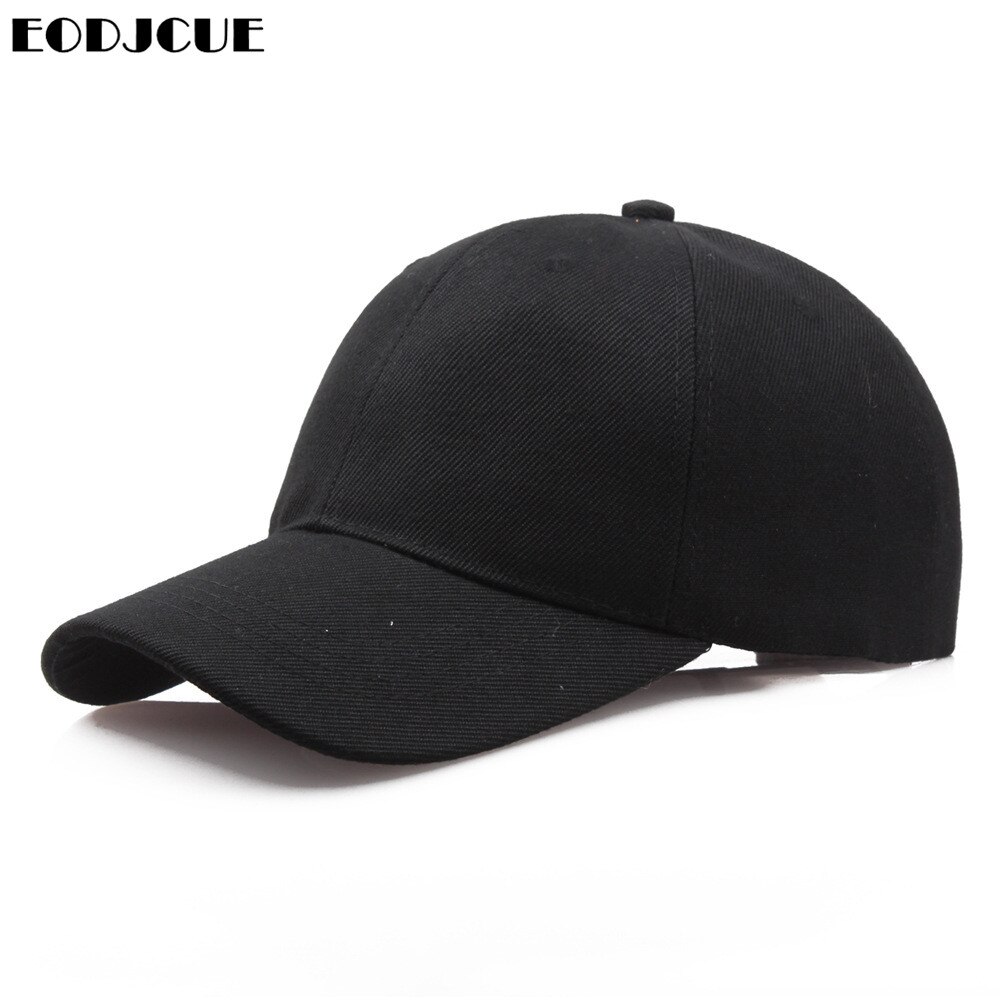 Mærke baseball kasket hat mænd kvinder ensfarvet justerbar solskærm hat far hat trucker hat gorras: 4