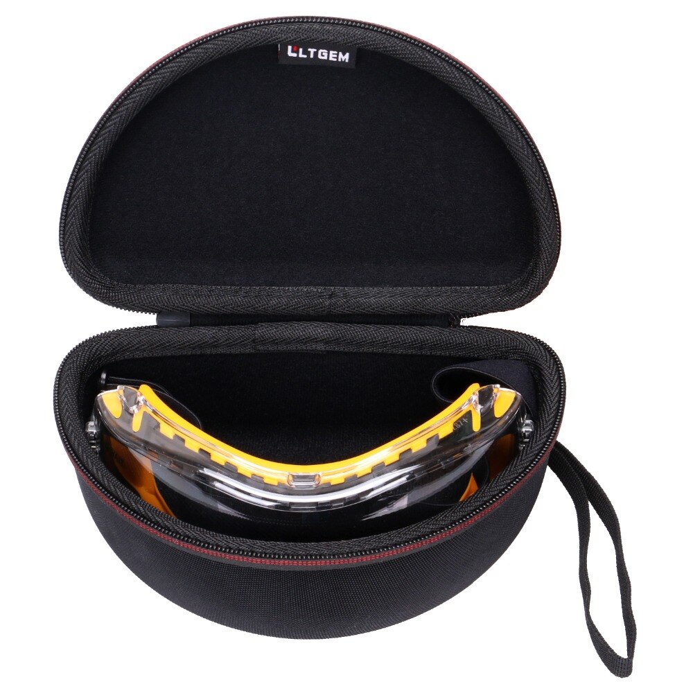 Ltgem Eva Hard Travel Draagtas Voor Dewalt DPG82-11/DPG82-21 Concealer Anti-Fog Dual Mold Veiligheid Goggle