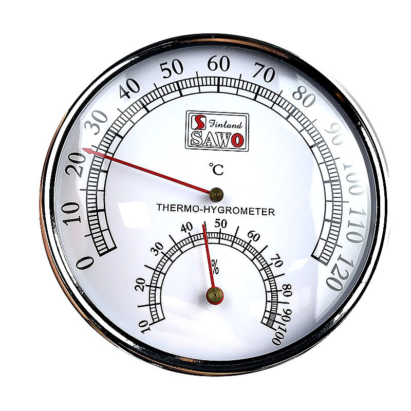 Sauna Thermometer Metal Case Stoom Sauna Thermometer Hygrometer Bad En Sauna Indoor Outdoor