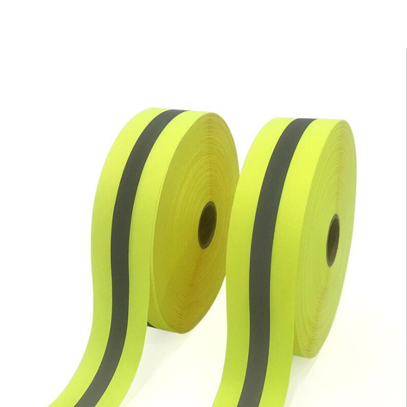 Sew On Silver Reflective Tape For Chothing Safety Fabric Webbing Trim Strip