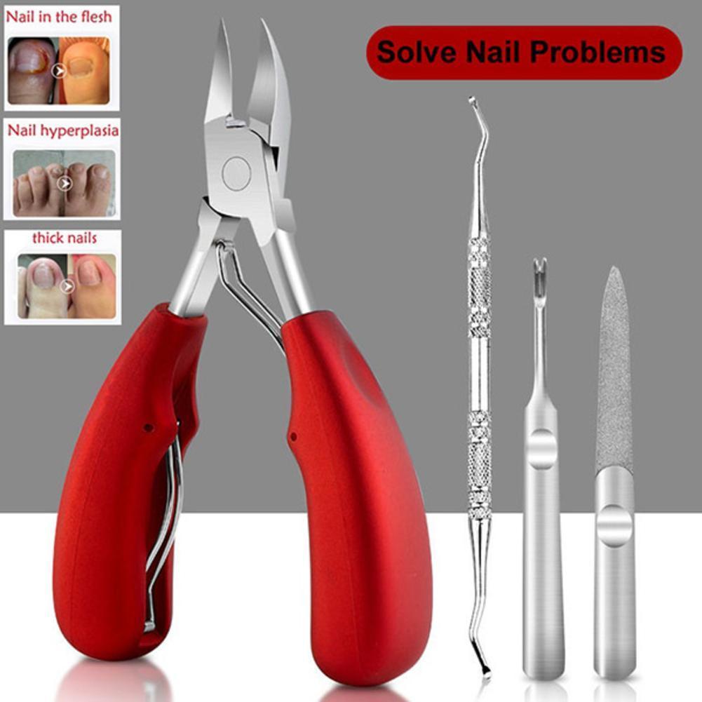 Heavy Duty Thick Toe Nail Clippers Nail Nail Nail Tools Cuts Thickest Steel Repair H0H2