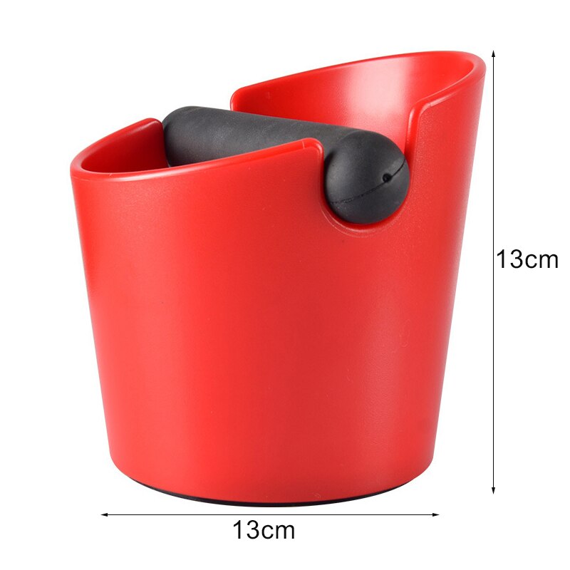 Papelera antideslizante con barra desmontable para Barista, contenedor de basura absorbente de golpes para Espresso, moler café,: as shown3