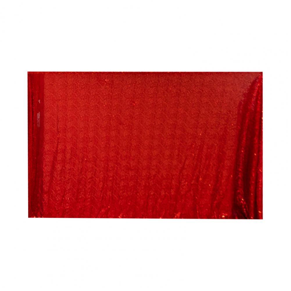 Sequin Tablecloth Shiny Polyester Party Table Cover Exquisite Detailed Party Table Cover for Hotel Dining Table Cover: Rood