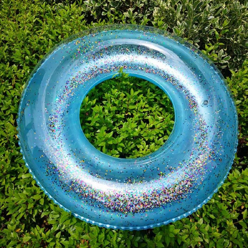 Swimming Ring 4Size For Child Adults Girls Summer Swimming Pool Inflatable Water Sports Accessory Pink Blue Beach Float Ring
