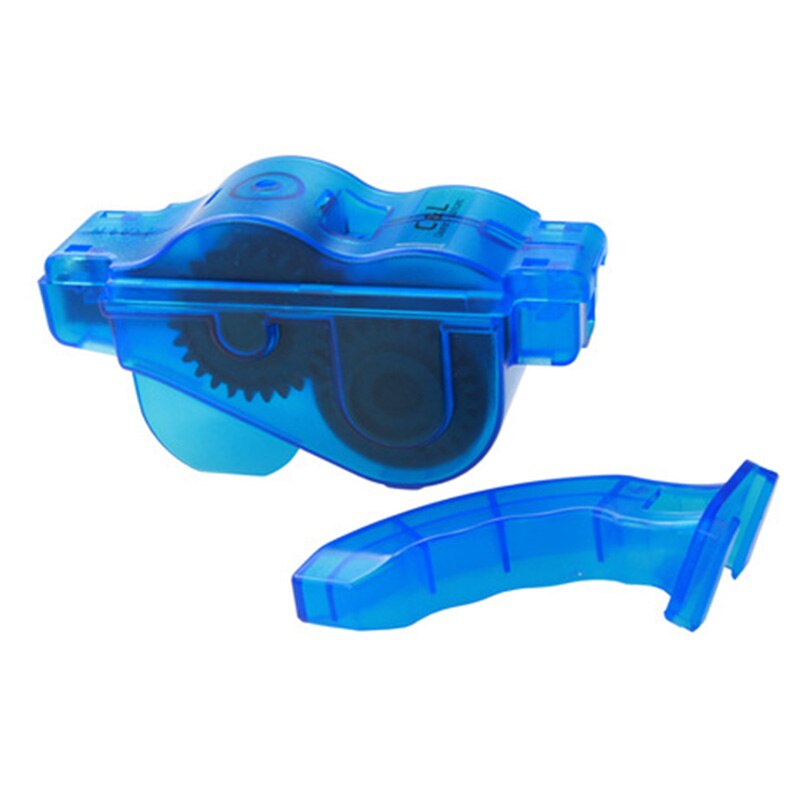 Portable Bicycle Chain Cleaner Cycling Cleaning Brushes MTB Bike Scrubber Quick Washing Kit Bikes Maintenance Tools RR7001: Blue