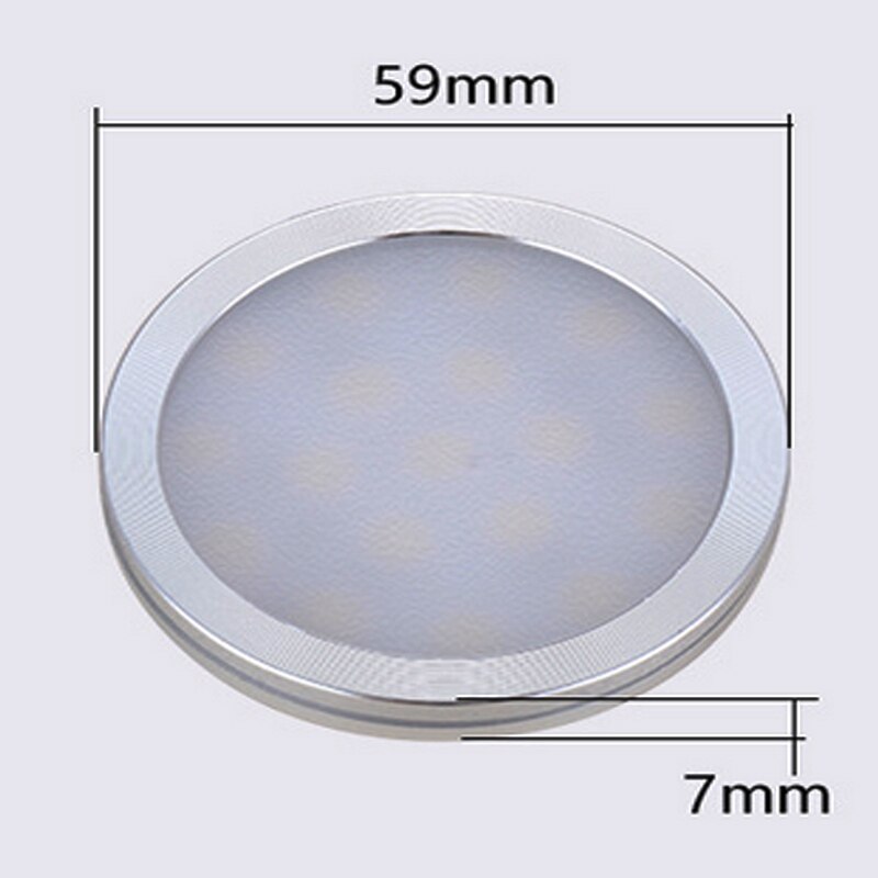 Luces LED para debajo del armario, iluminación para encimera de cocina, hogar, paquete de 6 unidades