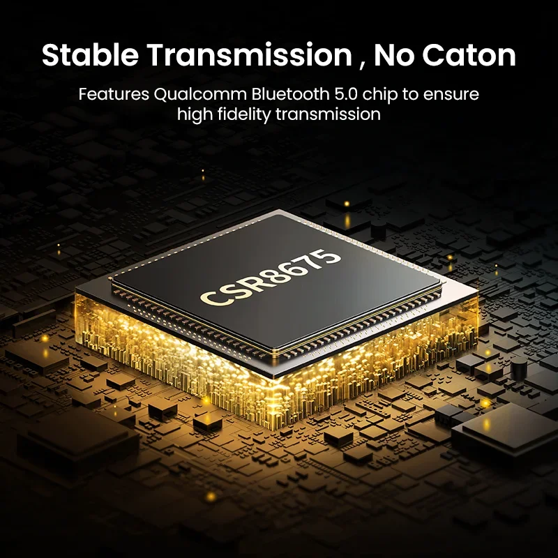 ! UGREEN 100m Long Range Bluetooth 5.0 Transmitter Receiver AptX LL AptX HD Audio Adapter Wireless Audio Dongle for TV Home
