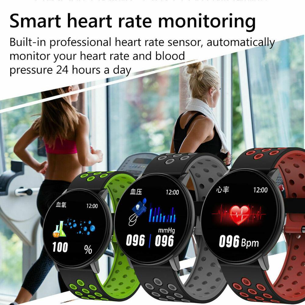 119 plus smart armband pulsmätare sport tracker smart klocka sport smartband för android ios män kvinnor smart armband