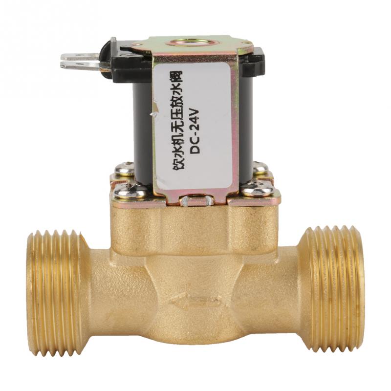 DC12V/24V G1/2 G3/4 Normaal Gesloten Elektrische Inlaat Solenoid Drukregulerende Water Valve Voor water Controle Doseer Tool