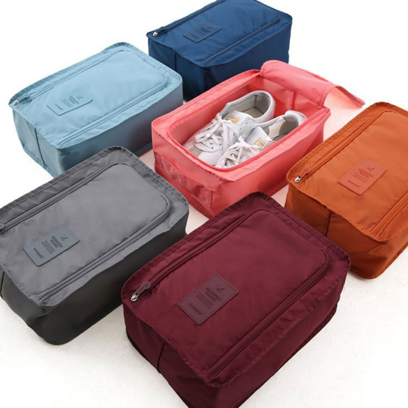 Neue Lagerung Taschen Wasserdichte FußBall Schuh Tasche Reise Stiefel Rugby Sport Fitnessstudio Tragen Lagerung fallen Kasten Solide Reißverschluss Reisetasche