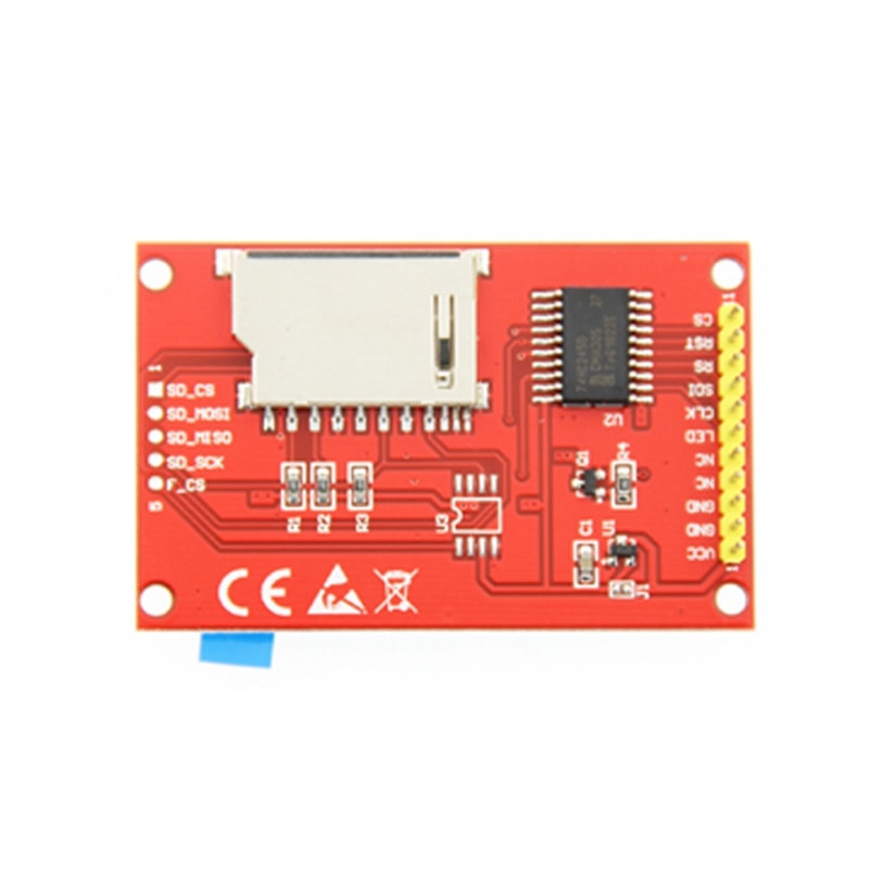 2.2 Inch SPI Serial TFT LCD Module 176X220 Display Screen for Arduino NUO MEGA 2560 Board