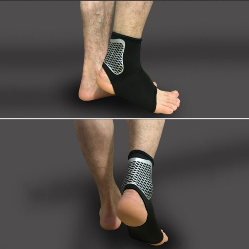 Elastische Vezels Veiligheid Enkel Ondersteuning Sport Voet Beschermhoes Brace Compressie Ondersteuning Mouwen Fasciitis Plantaris Voet Sokken
