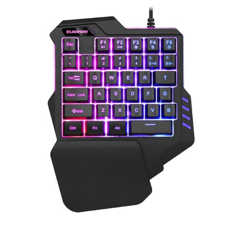 Kablet søle mobil tastatur mus omformer til android ios eple mobiltelefon nettbrett pubg overlevelsesregler enhånds mini usb: naken tastatur