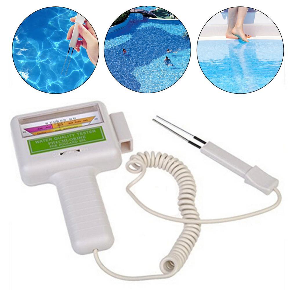 Swiming Pool Chlorine PH Tester Pool Water Tester Electronic Water Analysis Water Test Meter ph Testet Chlorine Tablets