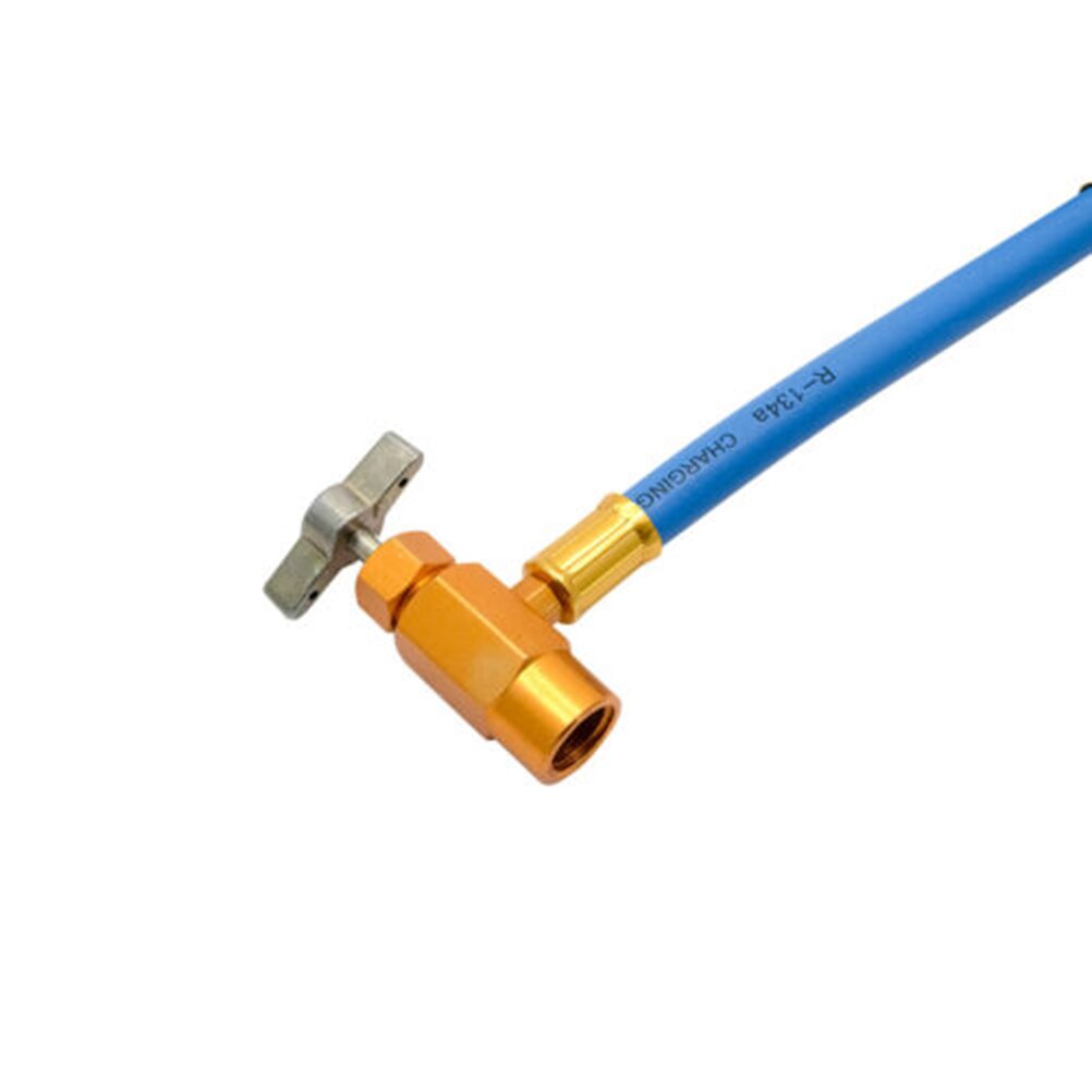 1pc Refrigerant Filling Tube Supplemental Fluoride R134A Durable Car Accessory Tube Tool Filling Tube For Motor Auto Vehicle Car