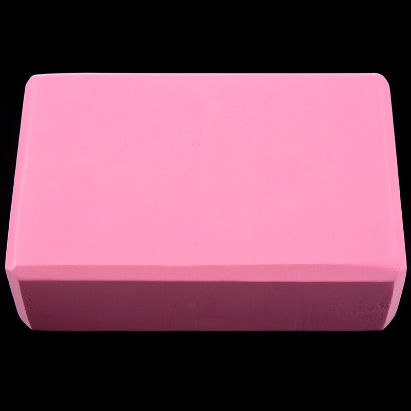 Skum yoga klods til fitness øvelse pink