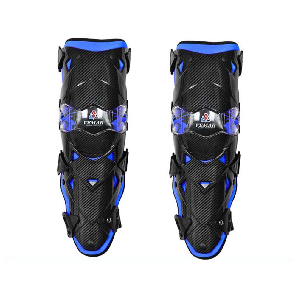Men Motorcycle Knee Pads Red Moto Protection Knee Protector Motocross Equipment Motorbike Knee Moto Protective Gear Four Seasons: E-18 BL Knee Pads