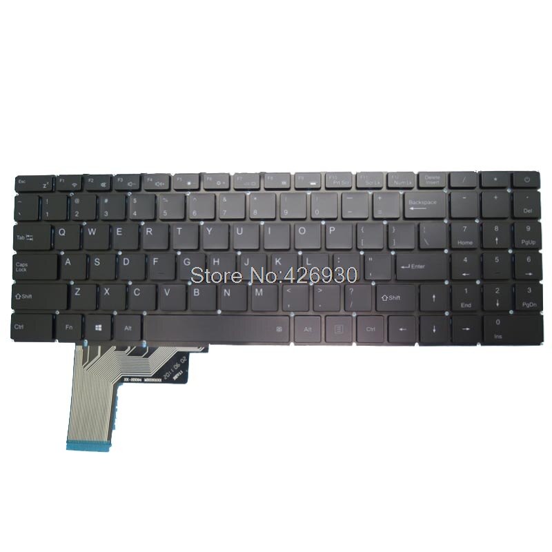 Laptop Us Keyboard Voor Chuwi Voor Lapbook Plus 15.6 CWI539 XK-HS094 MB3301001 Engels Zwart Zonder Frame