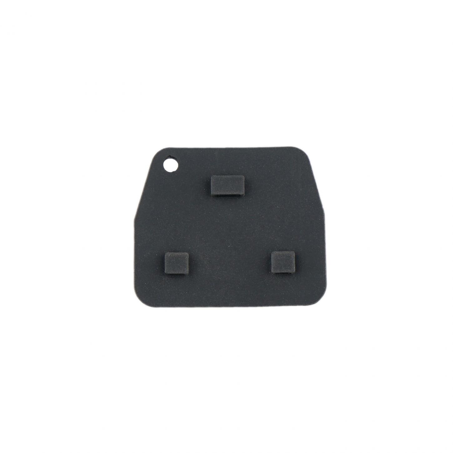 2 Knoppen Rubber Pad Insert Autosleutel Accessoires Vervanging Fit Voor Toyota Corolla Avensis Aygo RAV4 Lexus