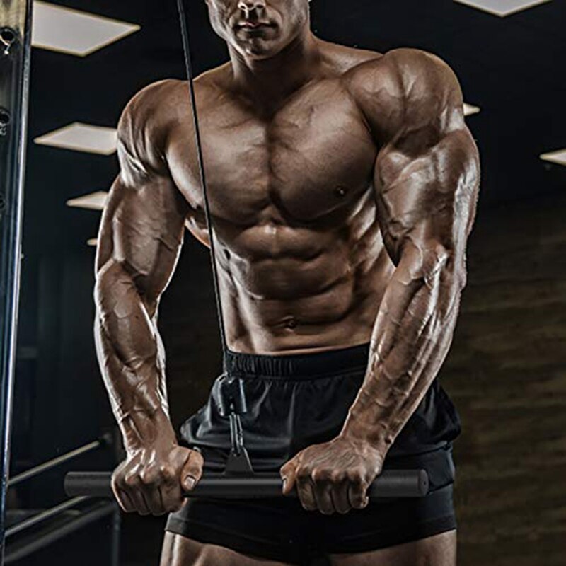 Pull Down Bar For Home Gym LAT Pulldown Attachments For Pulley System Gym Cable Machine LAT Pull Down Machine