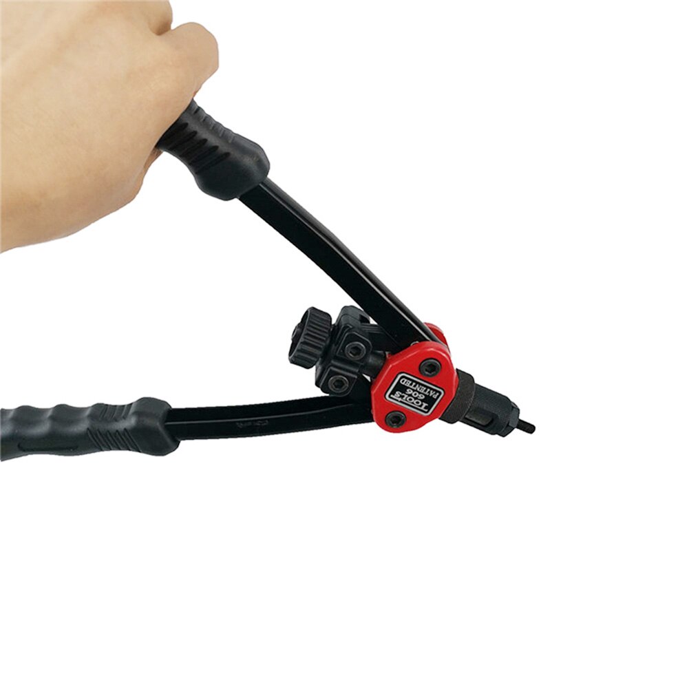 Hand Threaded Rivet Nuts parts with Nuts 605 606 Double Insert Manual Riveter Riveting Rivnut Tool for M3/M4/M5/M6/M8/M10 Nut