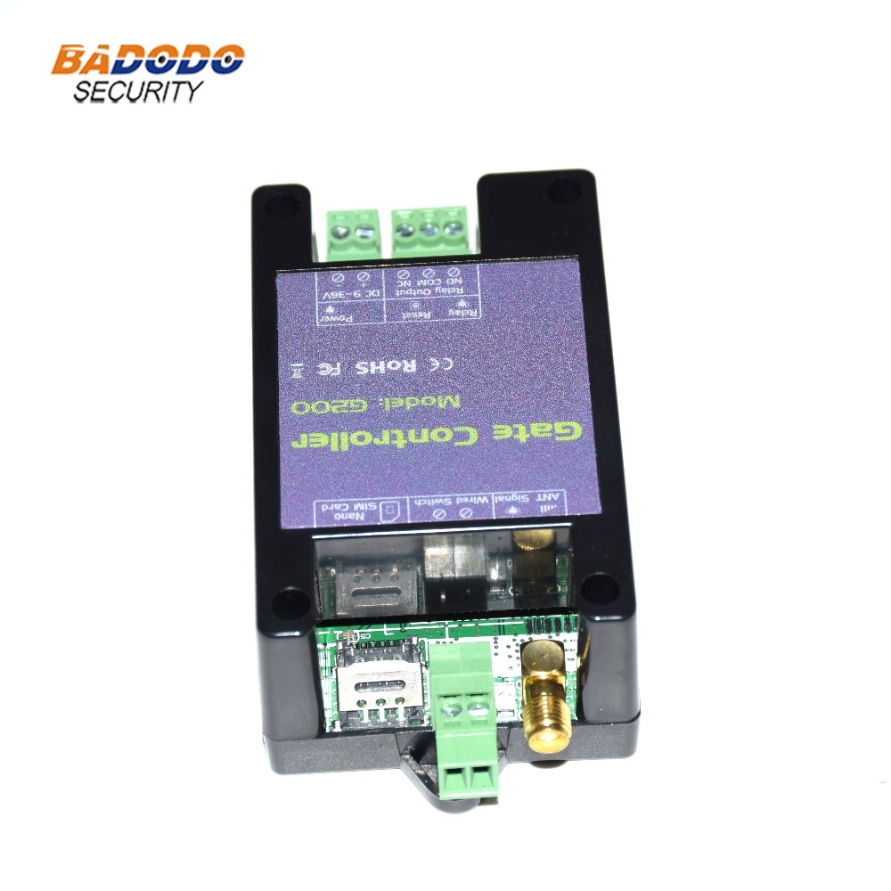 version GSM Gate Opener GSM Mobile Phone Access Controller Remote Control Switch SMS Door Control