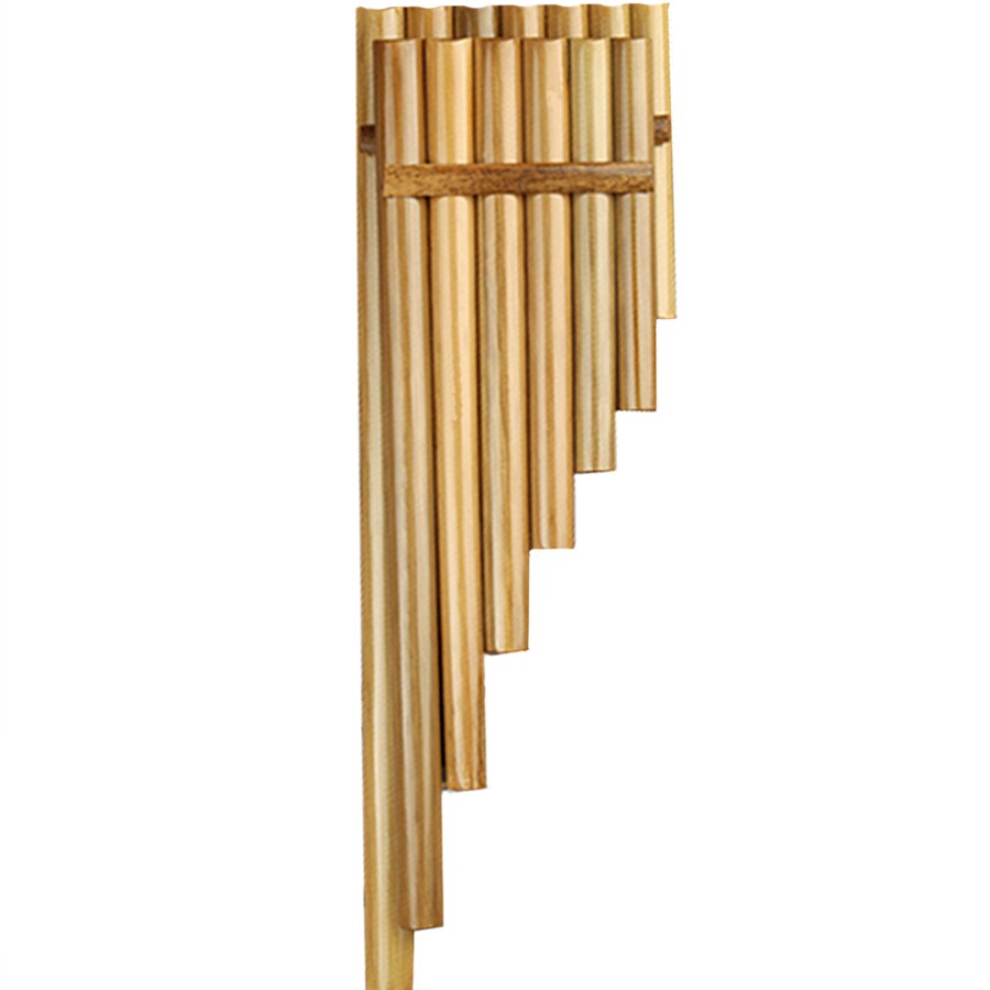 Flûte De style sud-américain, 13 tuyaux, clé G, Instruments De musique Folk, couleur originale, Instrument à vent en bois