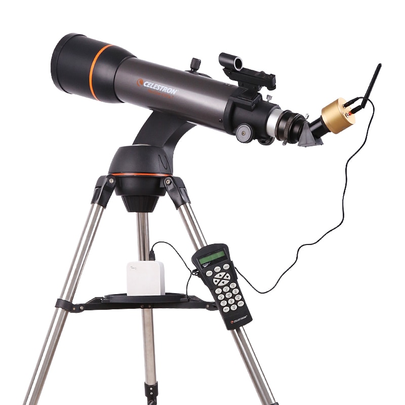 Angeleyes-cámara web 1,25, 2.0MP electrónico de lente Ocular, WIFI, CMOS, USB inteligente, Monocular de Astronomía Digital, telescopio