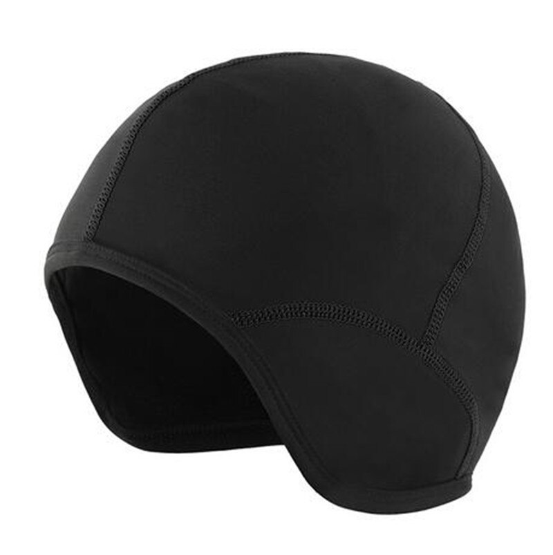 Arsuxeo Winter Fleece Fietsen Winddicht Caps Outdoor Sport Mtb Bike Hoeden Sneeuw Schedel Caps Helm Liner Voor Man Vrouw