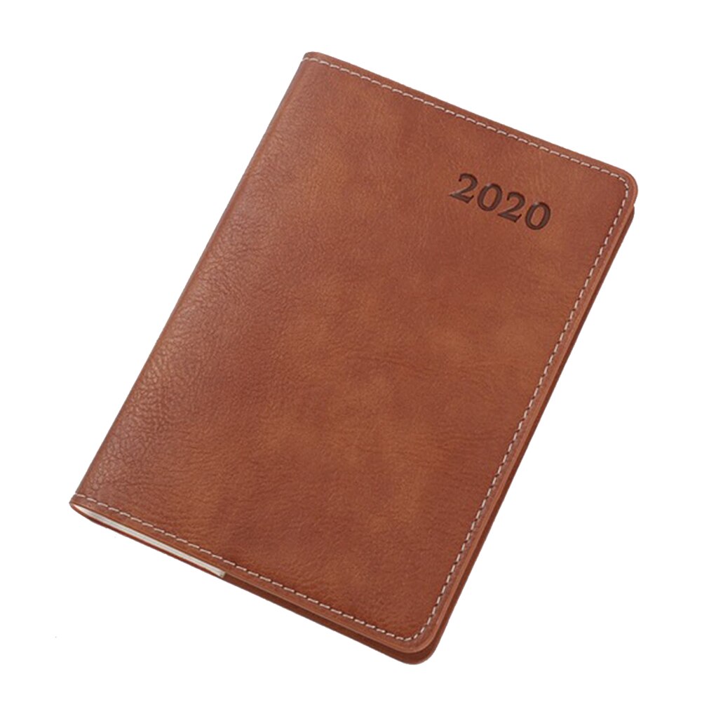 Calendar Agenda Weekly Planner School Stationery A6 Diary Notebook 106 Sheets 80gsm Paper Small Journal Notes Pocketbook: Coffee