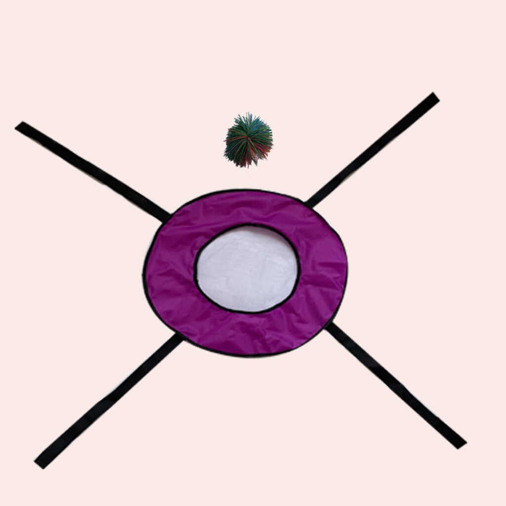 Throwing and catching ball interactive game props outdoor activities school supplies: Purple