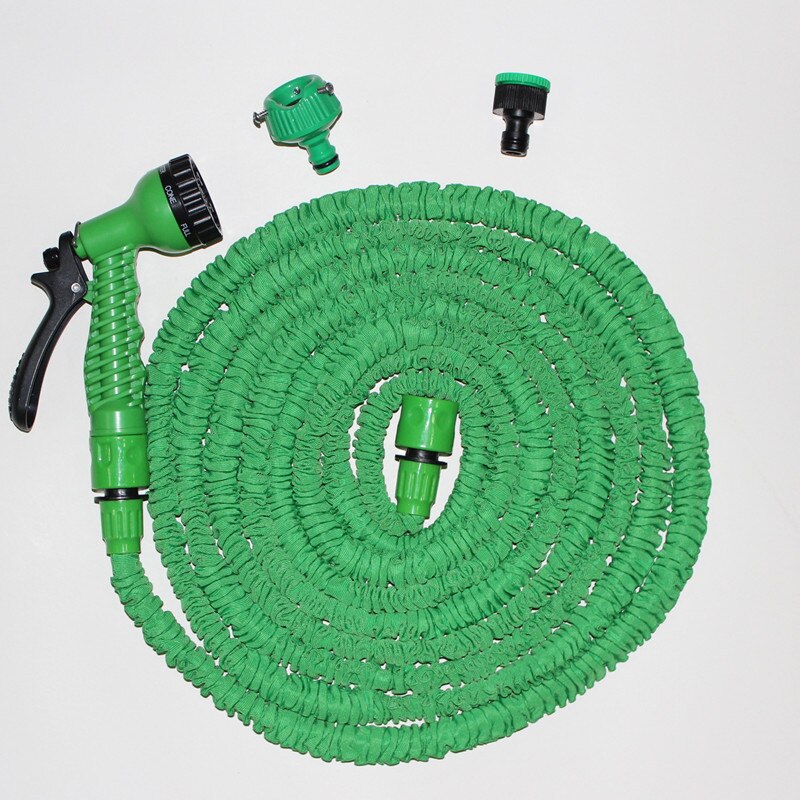 25FT-200FT Garden Hose Expandable Magic Flexible Water Miracle Hose For Irrigation Plastic Hose Pipe With Spray Gun To Watering: 100ft / Green