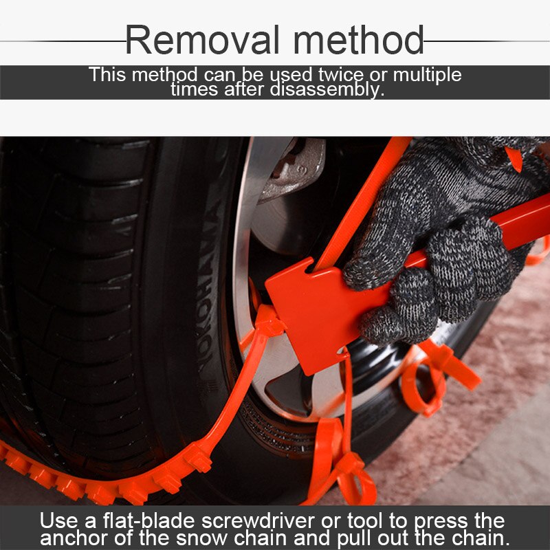 Ns modify 10 kpl talvirenkaat pyörät lumiketjut universaalit minimuoviset talvirenkaat luistonestoautocrossiin ulkosadetyökaluun