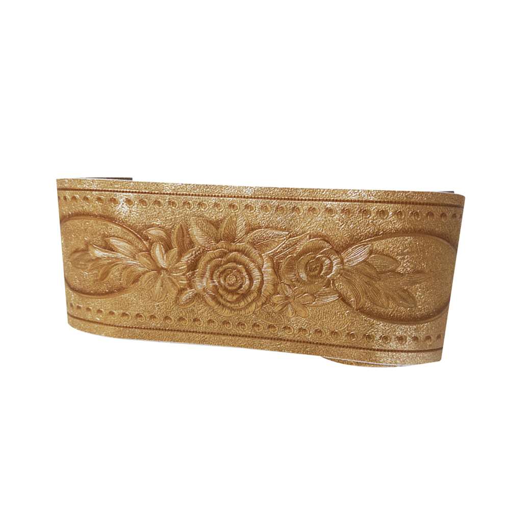 3D Stereo Wall Stickers Corner Corridor Border Wall Self Adhesive Waistline Sticker Waterproof Tile Baseboard