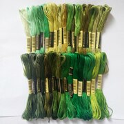 20pcs Cor Misturada Bordados Floss Cross Stitch Discussão Semelhante Kit DIY Ofício de Costura Acessórios Artesanais