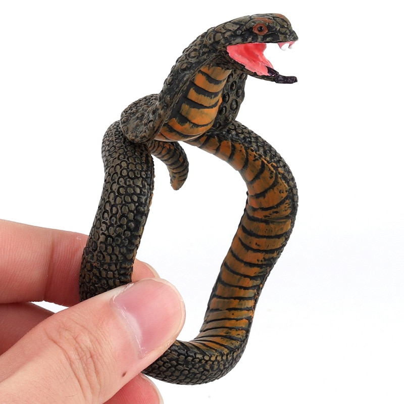 Children Cool Pretend Play Game Toys Hobbies Novelty Model Simulated Snake Bracelet Jokes Toys for Kids Adult