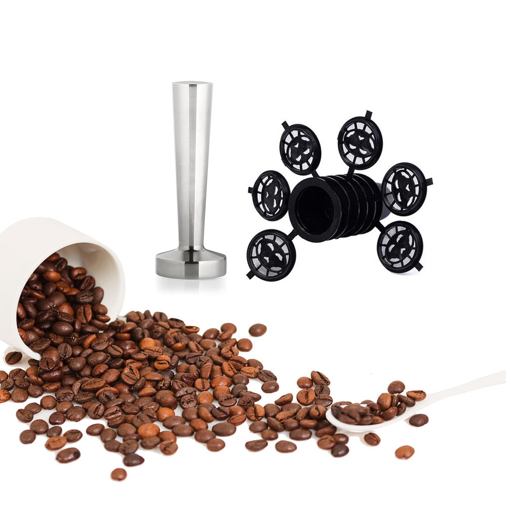 Herbruikbare Nespresso Capsules Cup Stainess Staal Koffie Sabotage Hervulbare Koffie Capsule Bijvullen Filter Coffeeware