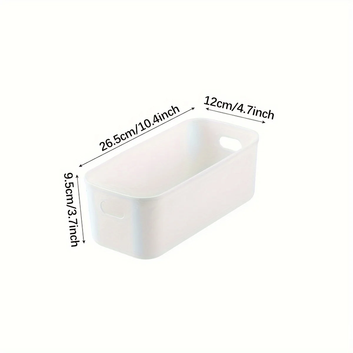 Portable Refrigerator Organizer Bins, Classified Storage Basket , Kitchen Fresh-Keeping Container for Fridge Organization